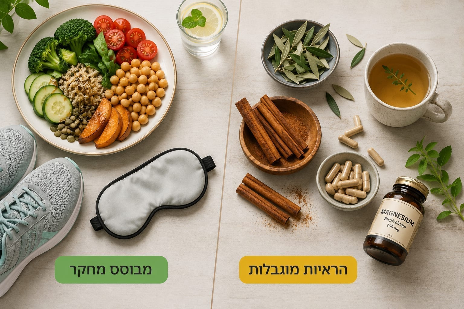 טיפול טבעי בסוכרת: מה עשוי לעזור, מה לא מוכח ומה מסוכן - המדריך המלא לשנת 2026